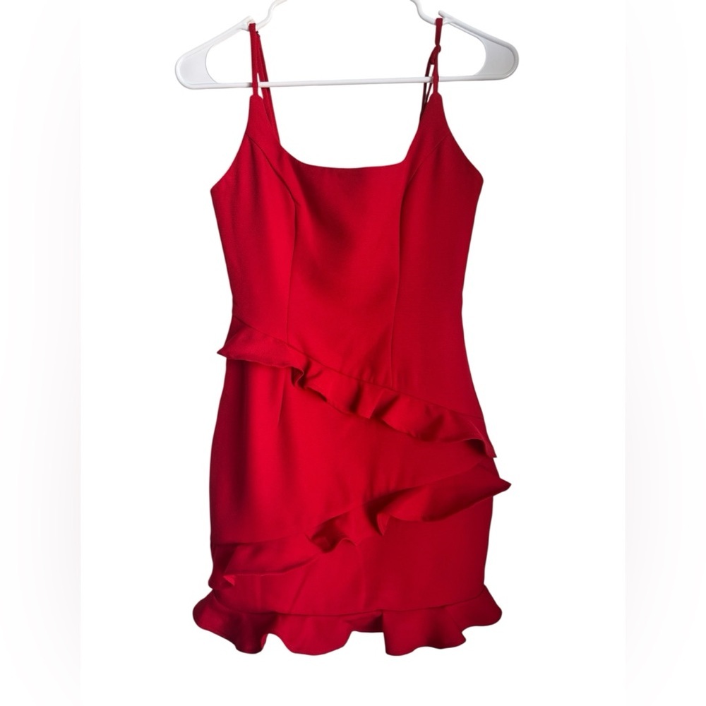 Hello Molly Ruffle Mini Dress - Picture 2 of 8